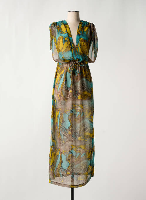 Robe longue marron PAIN DE SUCRE pour femme