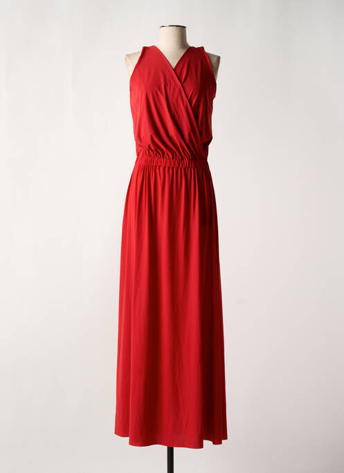 Robe longue rouge PAIN DE SUCRE pour femme