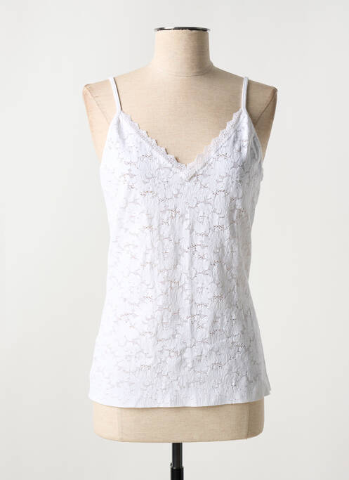 Top/Caraco blanc PAIN DE SUCRE pour femme
