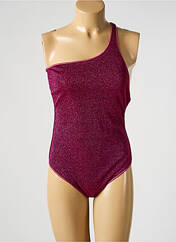 Maillot de bain 1 pièce rose OSÉREE pour femme seconde vue