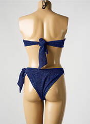Maillot de bain 2 pièces bleu OSÉREE pour femme seconde vue