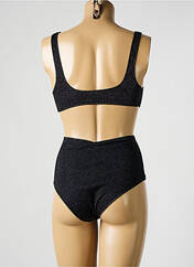 Maillot de bain 2 pièces noir OSÉREE pour femme seconde vue