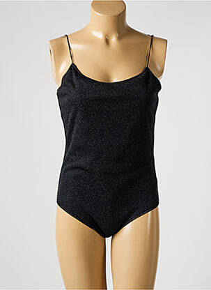 Maillot de bain 1 pièce bretelles élastiquées noir OSÉREE femme