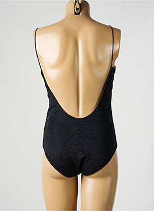 Maillot de bain 1 pièce bretelles élastiquées noir OSÉREE femme