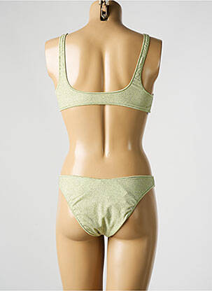 Maillot de bain 2 pièces bretelles élastiquées brassieres vert OSÉREE femme