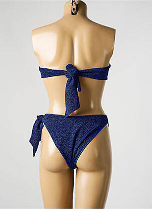 Maillot de bain 2 pièces haut bandeau haut bandeau bleu OSÉREE femme