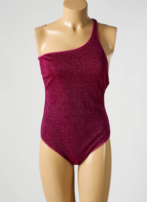 Maillot de bain 1 pièce rose OSÉREE pour femme