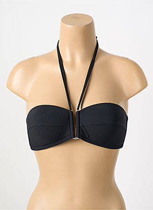 Haut de maillot de bain haut bandeau haut bandeau noir PAIN DE SUCRE femme