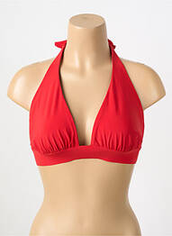 Haut de maillot de bain haut triangles haut triangles rouge PAIN DE SUCRE femme