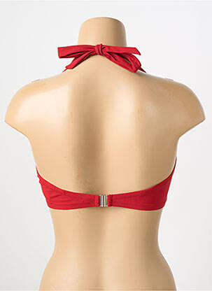 Haut de maillot de bain haut soutien-gorge emboitant haut soutien-gorge emboitant rouge PAIN DE SUCRE femme