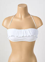 Haut de maillot de bain blanc PAIN DE SUCRE pour femme seconde vue