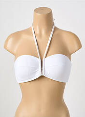 Haut de maillot de bain blanc PAIN DE SUCRE pour femme seconde vue