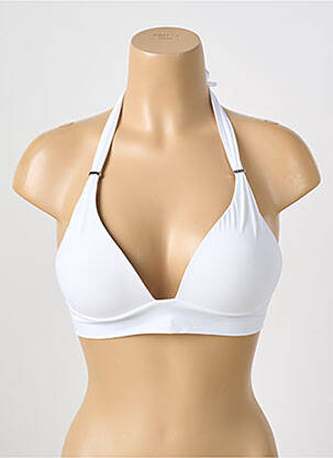 Haut de maillot de bain blanc PAIN DE SUCRE pour femme