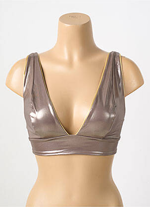 Haut de maillot de bain or PAIN DE SUCRE pour femme