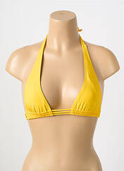 Haut de maillot de bain jaune PAIN DE SUCRE pour femme seconde vue