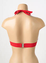 Haut de maillot de bain rouge PAIN DE SUCRE pour femme seconde vue