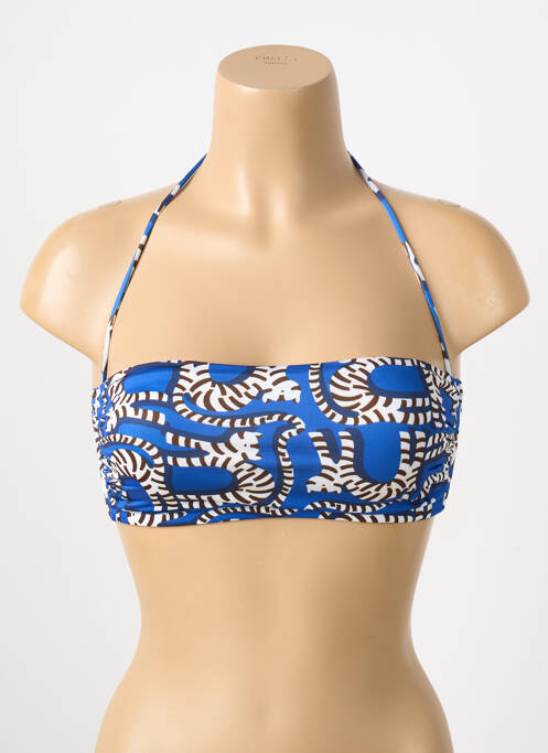 Haut de maillot de bain bleu PAIN DE SUCRE pour femme