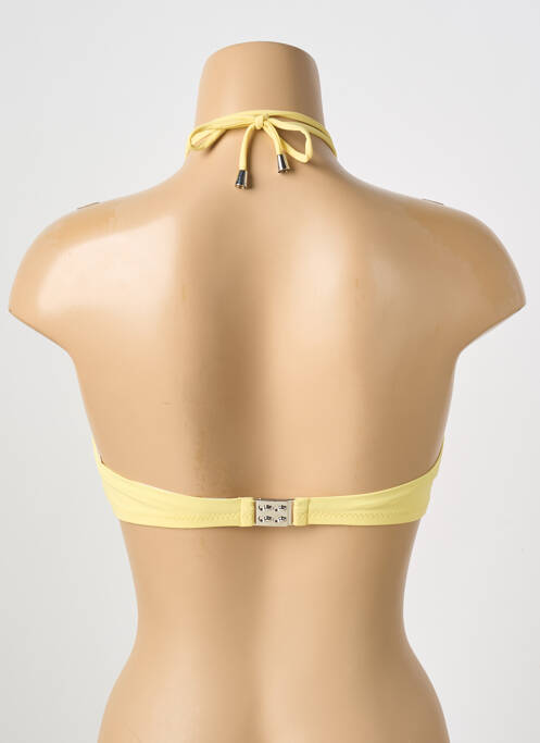 Haut de maillot de bain jaune PAIN DE SUCRE pour femme