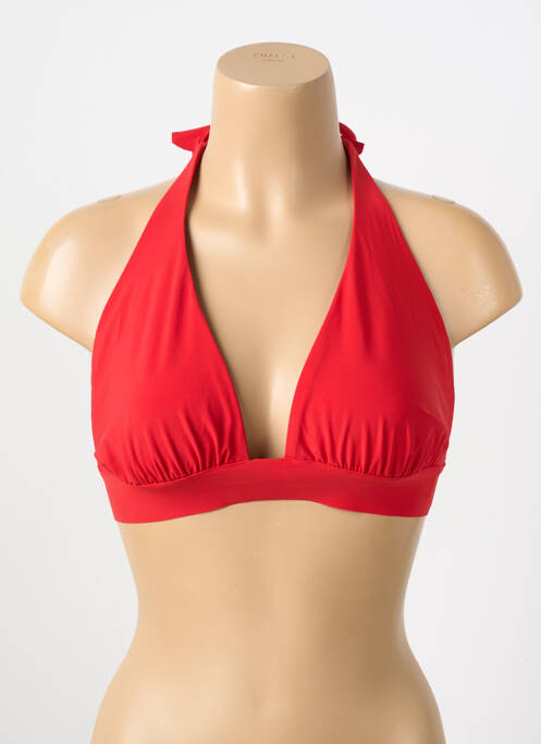 Haut de maillot de bain rouge PAIN DE SUCRE pour femme