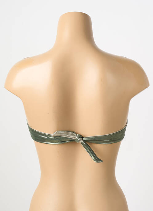 Haut de maillot de bain vert PAIN DE SUCRE pour femme