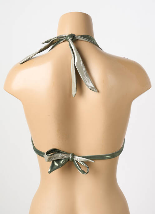 Haut de maillot de bain vert PAIN DE SUCRE pour femme