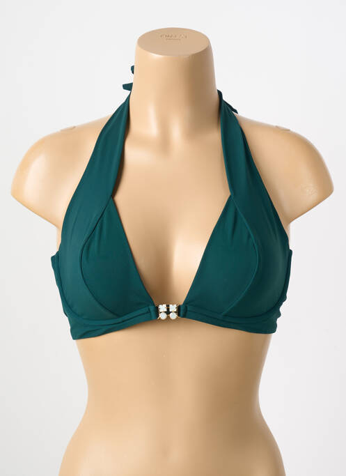 Haut de maillot de bain vert PAIN DE SUCRE pour femme