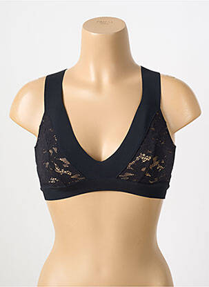 Soutien-gorge sans armature brassieres noir PAIN DE SUCRE femme