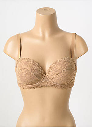 Soutien-gorge haut soutien-gorge moulé haut soutien-gorge moulé beige PAIN DE SUCRE femme