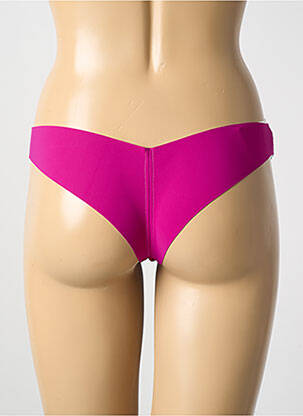 Bas de maillot de bain string violet PAIN DE SUCRE femme