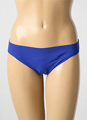 Bas de maillot de bain string bleu PAIN DE SUCRE femme