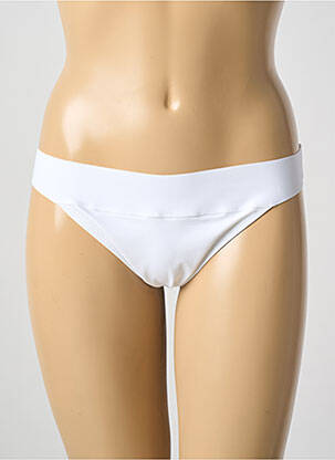 Bas de maillot de bain string blanc PAIN DE SUCRE femme