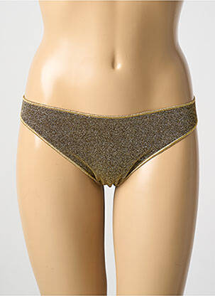 Bas de maillot de bain culotte culotte or OSÉREE femme