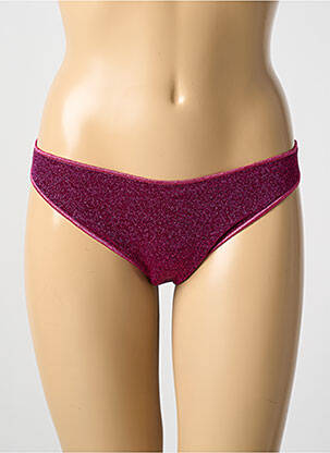 Bas de maillot de bain culotte culotte rose OSÉREE femme