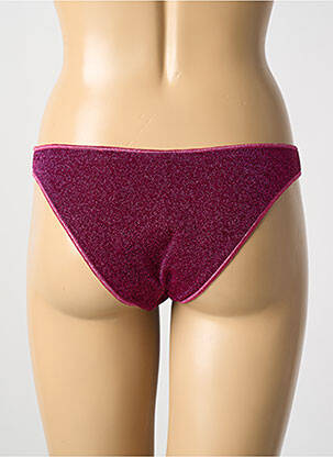 Bas de maillot de bain culotte culotte rose OSÉREE femme