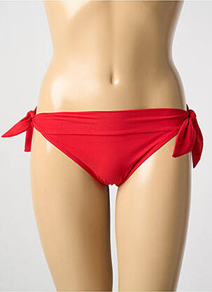 Bas de maillot de bain culotte culotte rouge PAIN DE SUCRE femme