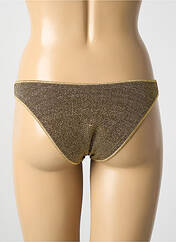Bas de maillot de bain or OSÉREE pour femme seconde vue
