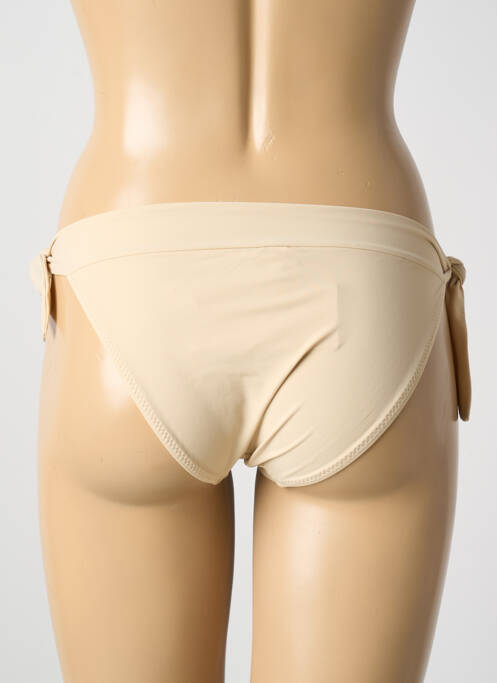Bas de maillot de bain beige PAIN DE SUCRE pour femme