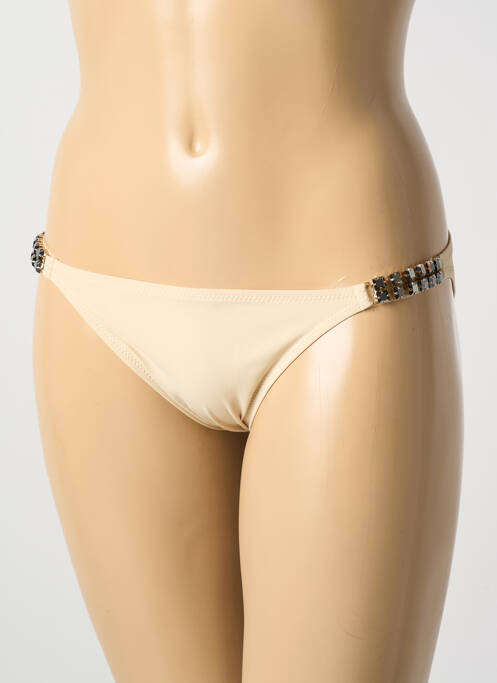 Bas de maillot de bain beige PAIN DE SUCRE pour femme