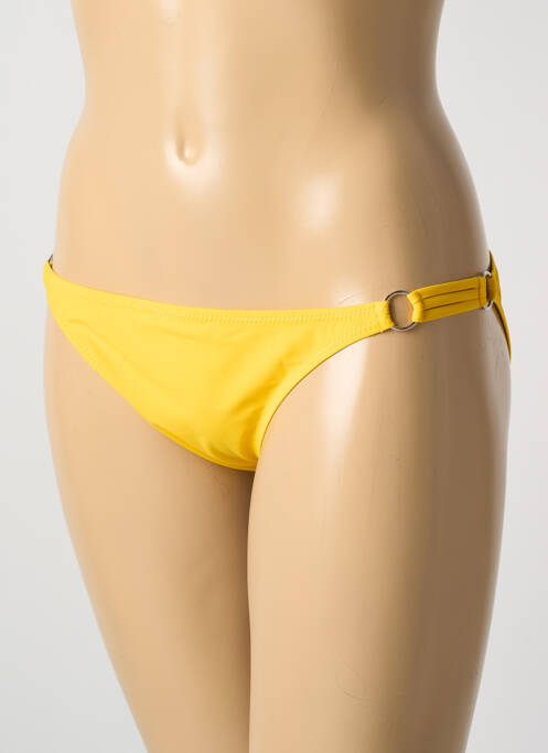 Bas de maillot de bain jaune PAIN DE SUCRE pour femme