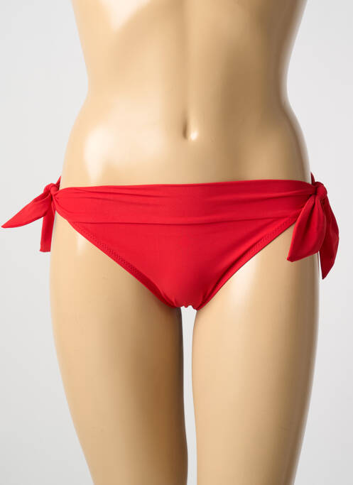 Bas de maillot de bain rouge PAIN DE SUCRE pour femme