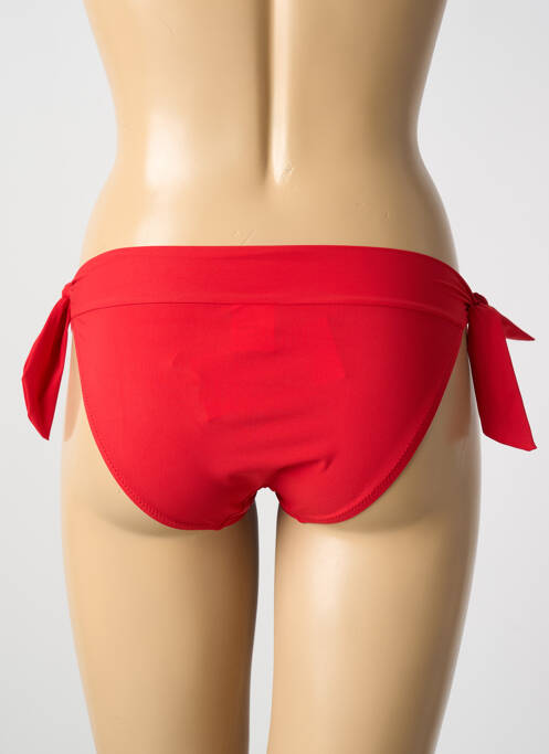 Bas de maillot de bain rouge PAIN DE SUCRE pour femme
