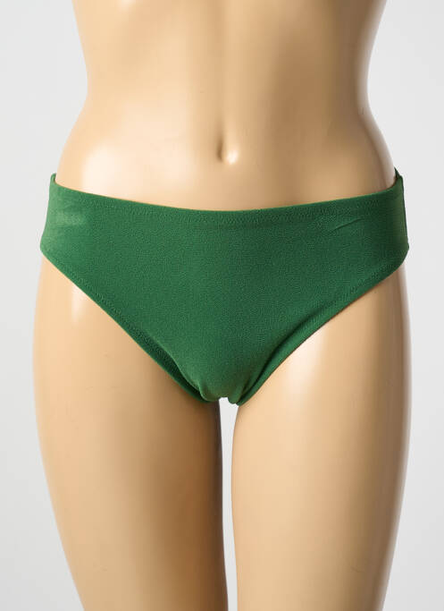 Bas de maillot de bain vert PAIN DE SUCRE pour femme