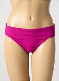 Bas de maillot de bain micro fibres culotte violet PAIN DE SUCRE femme