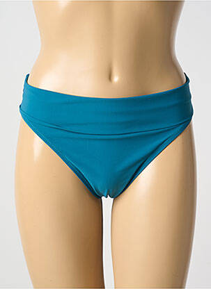 Bas de maillot de bain micro fibres culotte bleu clair PAIN DE SUCRE femme