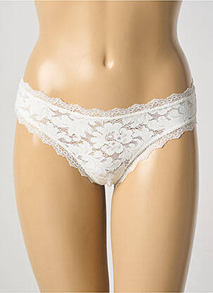 Tanga beige PAIN DE SUCRE pour femme