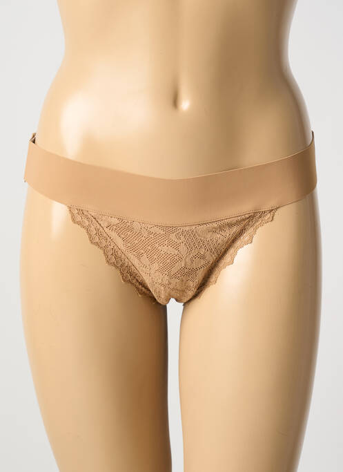 Tanga tanga beige PAIN DE SUCRE femme
