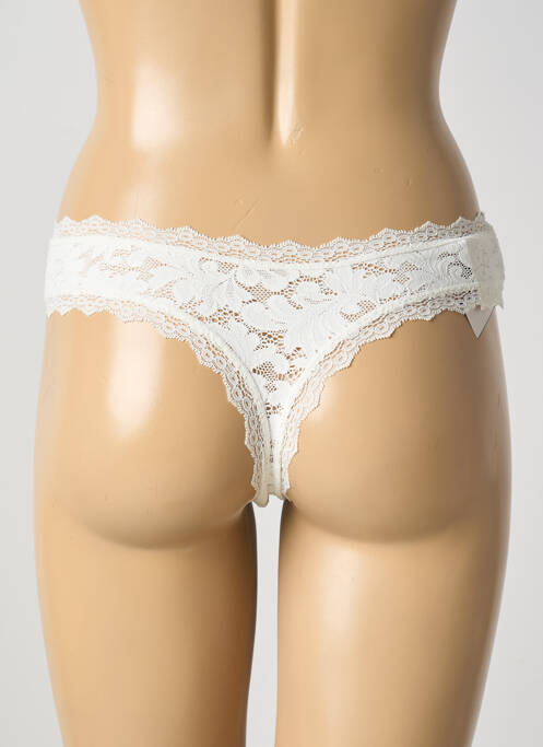 Tanga beige PAIN DE SUCRE pour femme