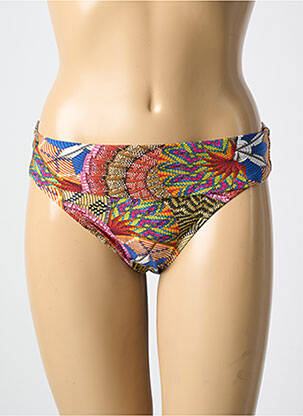 Bas de maillot de bain imprimé fantaisie culotte rouge PAIN DE SUCRE femme