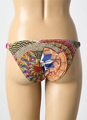 Bas de maillot de bain imprimé fantaisie culotte bleu PAIN DE SUCRE femme