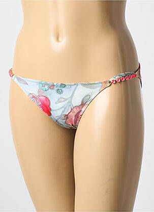 Bas de maillot de bain imprimé fantaisie culotte vert PAIN DE SUCRE femme